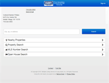 Tablet Screenshot of coldwellbankerphillips.com